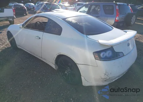 2006 Infiniti G35 z USA, uszkodzony, nr VIN JNKCV54E16M710154